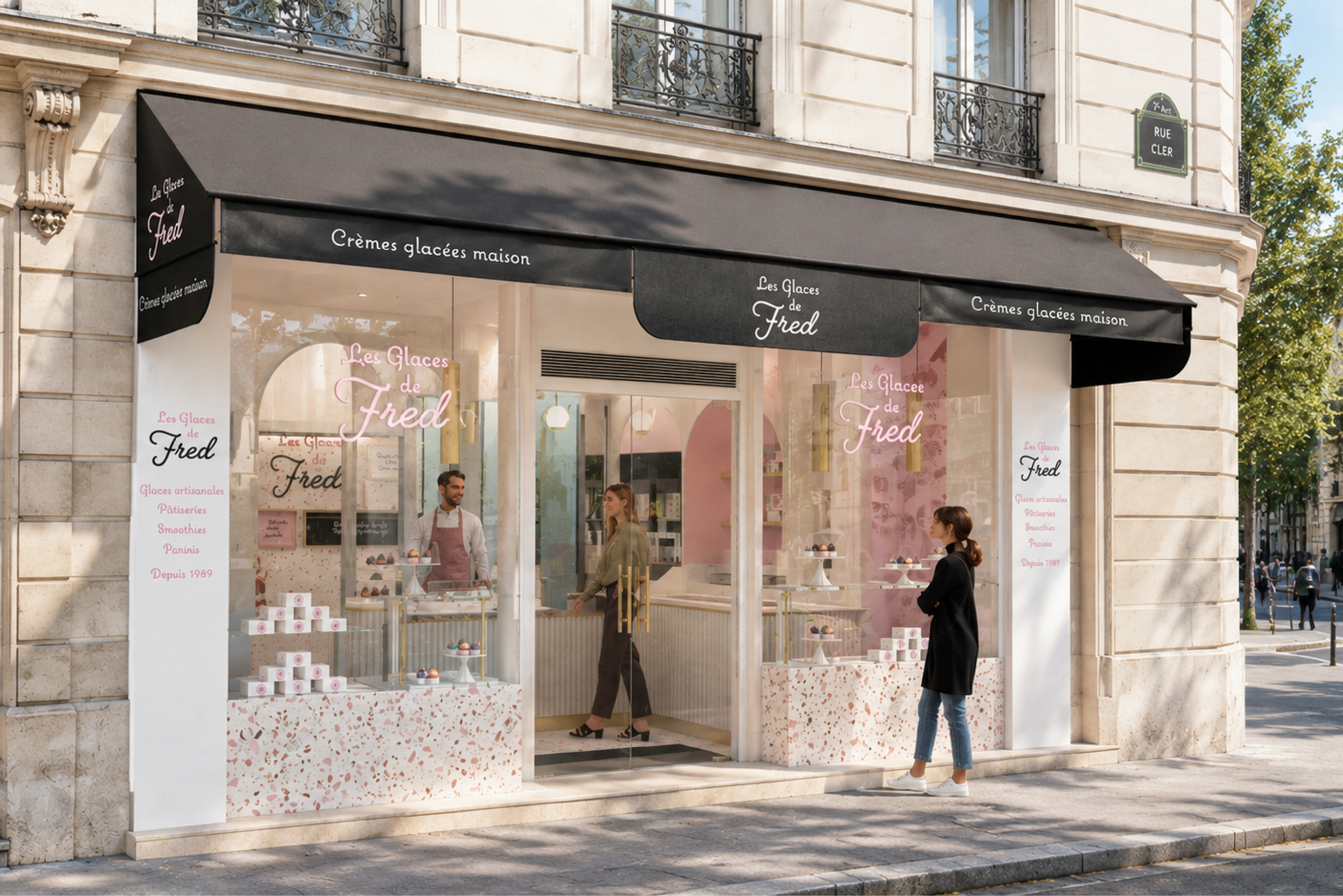 LES GLACES DE FRED — DESIGN GLOBAL
